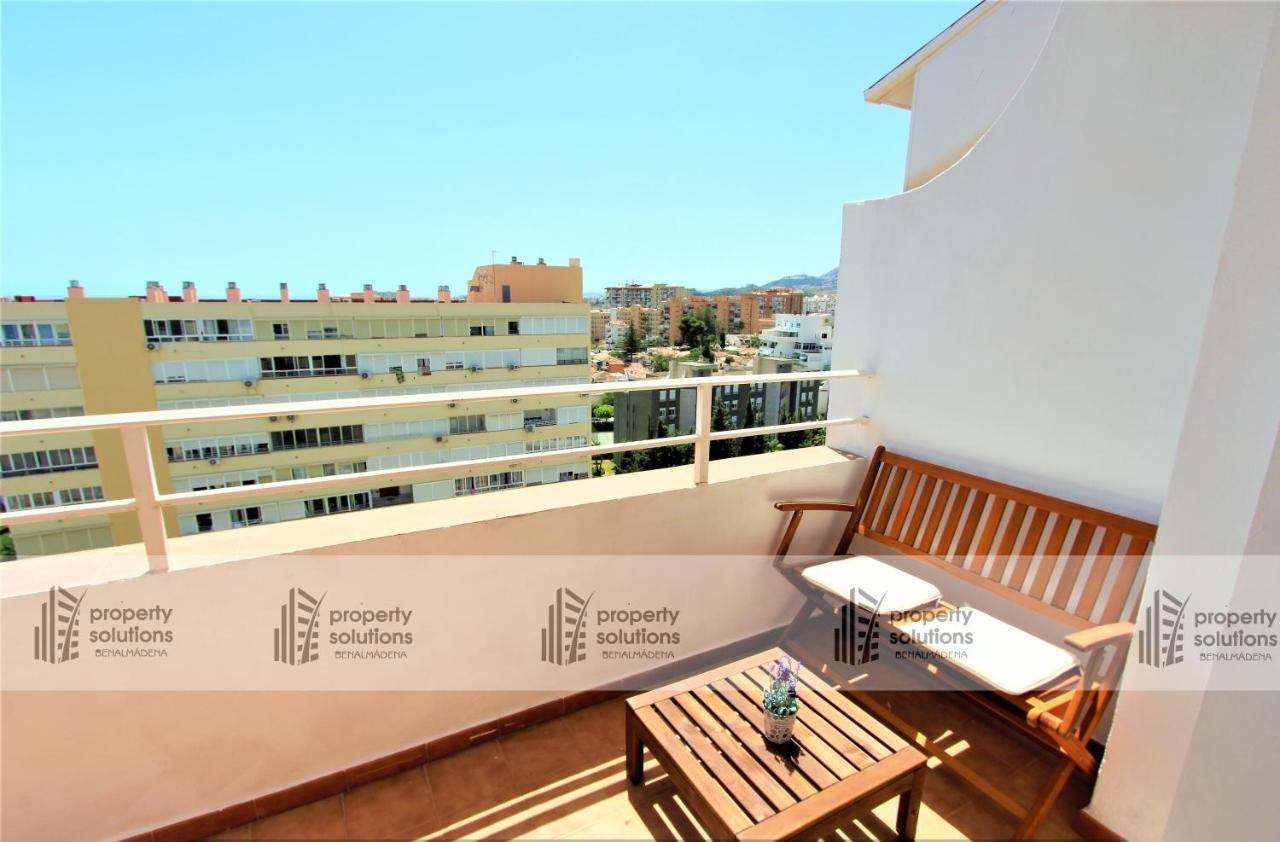 Europark Apartamentos - Ático con vista al mar- Piscina y Playa- Excelente wifi Benalmádena Exterior foto